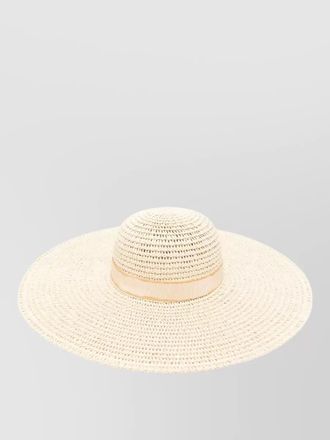 Borsalino marlene straw hat ribbon wide brim