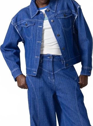 Honor The Gift Tailored Jacket In Blue