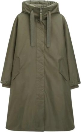 G-Lab Akira Jas - Dames - Parka Jassen - Groen - XS - Katoen - Jassen