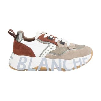 Voile Blanche Sneakers, female, Multicolor, 8 UK, Beige Trainers 50% Leather 40% Nylon