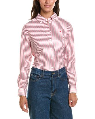 Brooks Brothers Bengal Stripe Essential Blouse