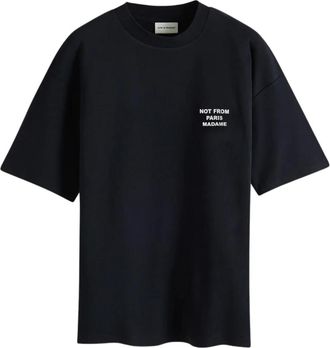 Dr&ocirc;le de Monsieur Hombre, Camisetas, Negro, Talla: S