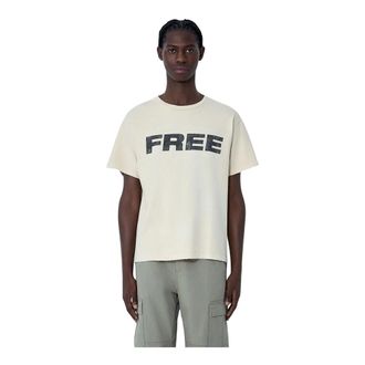 Gallery Dept. T-Shirts, male, White, Size: 2XL Free T-Shirt