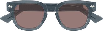 Bottega Veneta 48mm Small Round Sunglasses in Grey at Nordstrom