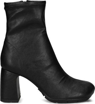 Ash 80mm Eclat block-heel boots - women - Artificial Leather/Pig Leather/Rubber - 38 - Black