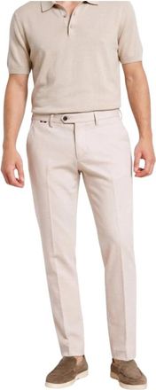 Mason's Torino Jog Chino Jogger Broek - Heren - Chinos - Beige - XS - Katoen - Broeken