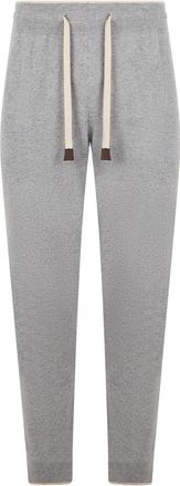 Fedeli Knit Pants - Heren - Sweatpants - Grijs - 2XL - Kasjmier - Broeken