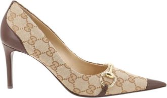 Gucci Dames, Schoenen, Bruin, Maat: 38 EU Leer
