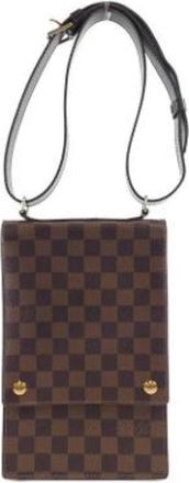 Louis Vuitton Pre-owned Handbags, female, Brown, Size: ONE SIZE Pre-owned Canvas louis-vuitton-bags