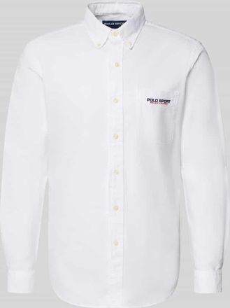 Polo Ralph Lauren Regular Fit Freizeithemd aus reiner Baumwolle in Weiss, Gr&ouml;&szlig;e XXL