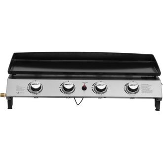 Habitat et Jardin Plancha De Gas 4 Quemadores jolly - 10 Kw - Gris
