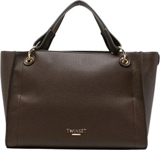 Twinset Borsa Tote - - Bags - Donna - Marrone - ONE SIZE