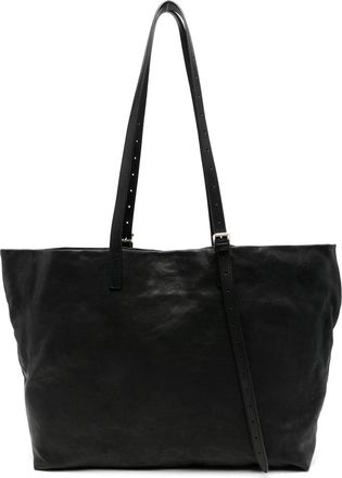 Ann Demeulemeester Bes Tote Bag Vintage Lux Grained Leather