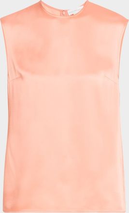 Stella McCartney Satin Sleeveless Top