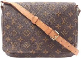Louis Vuitton Pre-owned Cross Body Bags, female, Brown, Size: ONE SIZE Pre-owned Musette Tango Monogram shoulder bag