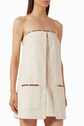 Alexis Jenning Mini Dress In Ivory