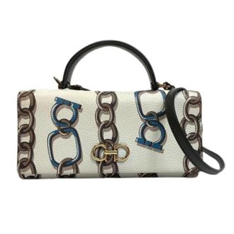Ferragamo Pre-owned Mini Bags, female, White, Size: ONE SIZE Pre-owned Mini Bag