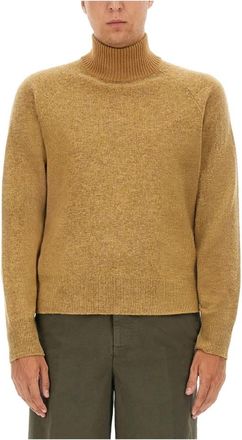 Dries Van Noten M.k. Sweater - Heren - Coltruien - Bruin - L - Truien & Vesten