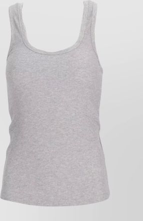 Isabel Marant ribbed sleeveless racerback scoop neck top