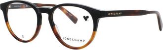 Longchamp Ladies Tortoise Cat Eye Eyeglass Frames Lo2752