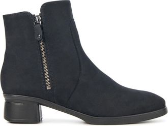 Hartjes Blauwe Enkellaarsjes - Dames - Laarzen met Hak - Blauw - 42 EU - Schoenen