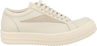 Rick Owens Vintage Sneaks Rounded Toe Contrast Sneakers