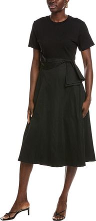 Gracia Half & Half Midi Dress