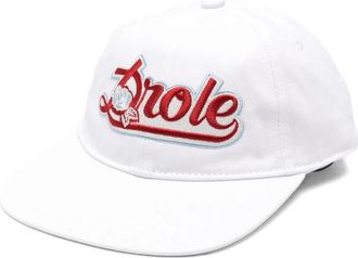 Dr&ocirc;le de Monsieur Logo-embroidered Baseball Cap