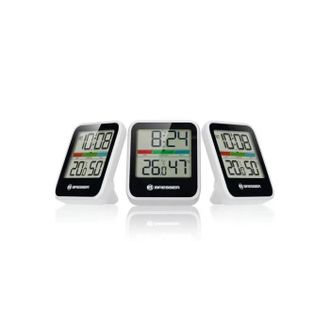 Bresser Estaci&oacute;n Meteo Bresser Term&oacute;metro Higr&oacute;metro Climate Set De 3 En Color Blanco 7000016 Gye000