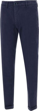Re-hash Mucha Broeken - Heren - Chinos - Blauw - W35 - Katoen - Broeken