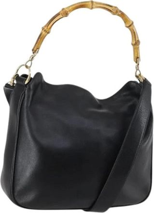 Gucci Pre-owned Handbags, female, Black, Size: ONE SIZE Pre-owned Handbag