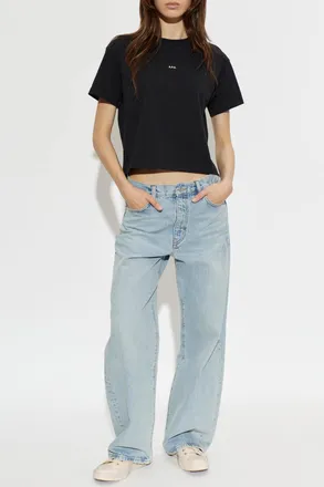 A.P.C. T-shirt Boxy, Womens, Black