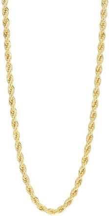 SHYMI Forever Rope Chain Necklace in Gold at Nordstrom, Size 16