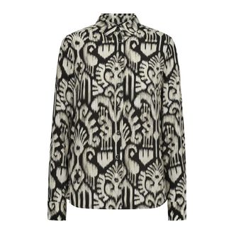 Mos Mosh MOS Mosh, Dames, Blouses & Shirts, Zwart, Maat: S