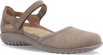 Naot Tekapo Mary Jane in Almond Suede Leather Combo at Nordstrom, Size 37