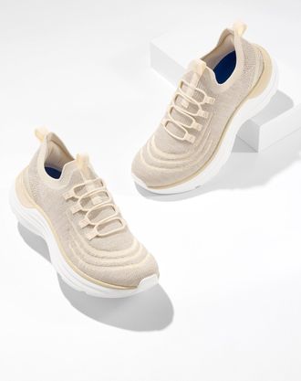 Keds Knit Blissmove Sneakers - Parchment - 5 1/2 M Talbots