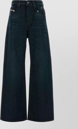 Diesel denim wide-leg trousers