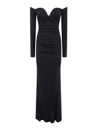 Elisabetta Franchi Red Carpet Long Dress