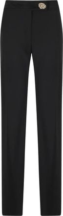 Raquel Diniz Alessia Broek - Dames - Straight fit broeken - Zwart - M - Broeken