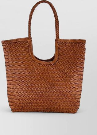 Dragon Diffusion beach bag shopper braided handles woven design