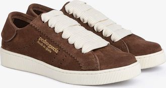 Pedro Garcia Sneaker in brown suede | Perry| Fall winter 2026