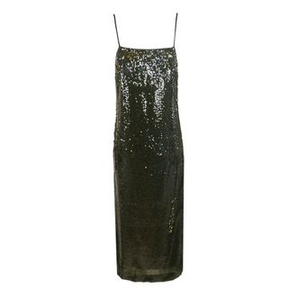 Jucca Abito PA - Dames - Feestkleedjes - Groen - S - Polyester - Kleedjes