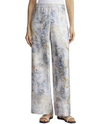 Lafayette 148 New York Riverside Silk Pant