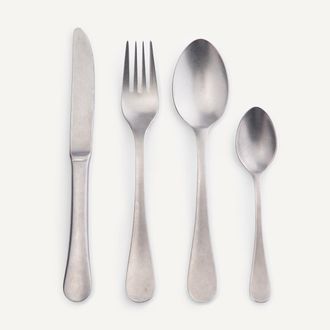 OTTO STUDIO FOR AM.PM 16-delige bestek van geborsteld roestvrij staal Ritual