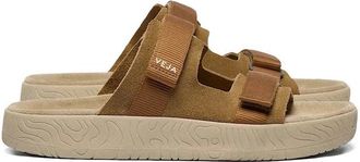 Veja Arpoador Suede Sandal - Heren - Sandalen - Bruin - 42 EU - Su&egrave;de - Schoenen