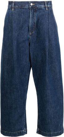 STUDIO NICHOLSON Puch jeans - men - Recycled Polyester/Recycled Cotton/Cotton - S - Blue