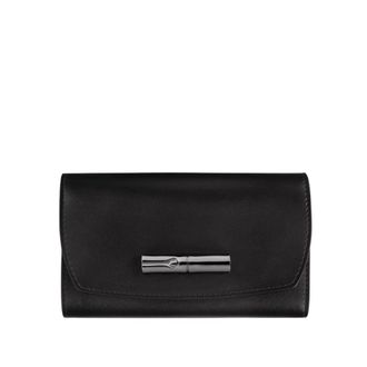 Longchamp Black Wallet 002 - female - Longchamp - Wallets & Cardholders - Black - ONE SIZE - Accessories