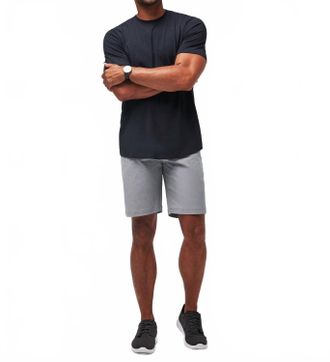 Travis Mathew Beck Performance Short In Light Grey