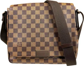 Louis Vuitton Brown Damier Canvas Shoulder Bag (Pre-Owned)