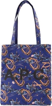 A.P.C. Plastic handbags - Heren - Shoppers - Veelkleurig - ONE Size - Leer - Tassen